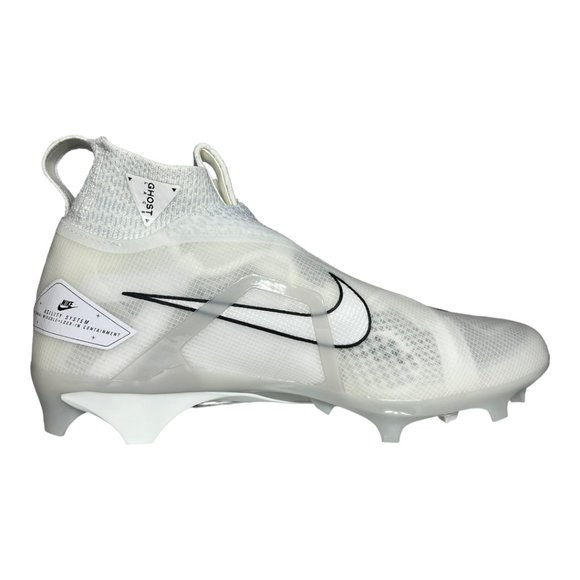 Nike Alpha Menace Elite 3 Football Cleats Pure Platinum CT6648-109 Size 9 - Picture 2 of 8